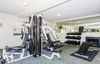 the gym at the resort at longboat key club at Villa La Paz Apartments, Bellflower, CA