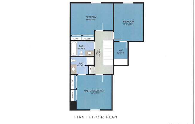 3 beds, 2.5 baths, 1,450 sqft, $2,350, Unit 8218-B (TH)