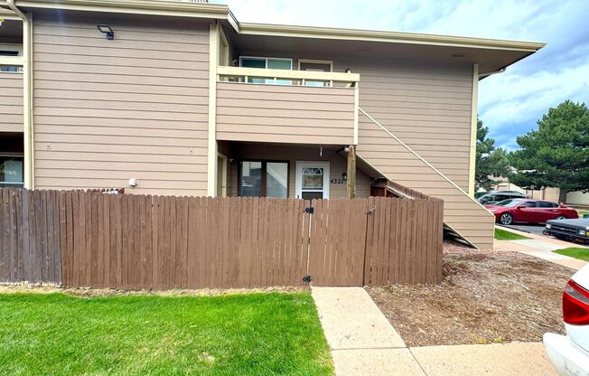 Cozy End-Unit Condo in Gated Community