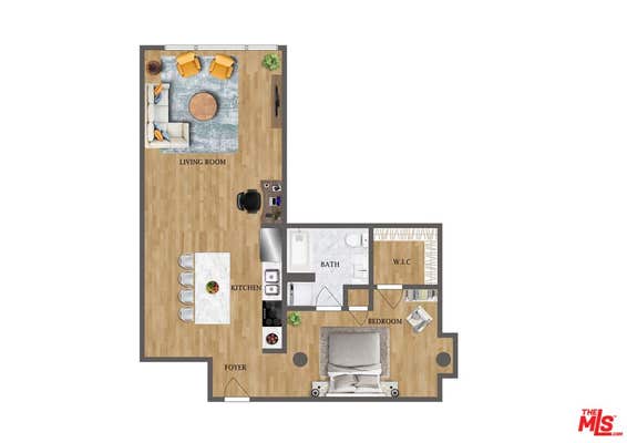 1 bed, 1 bath, 980 sqft, $2,500, Unit 518