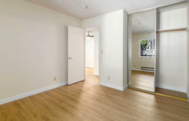 Bedroom with Hard Surface Flooring