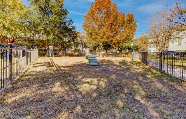 Dog Park  at Landing at Round Rock, Texas, 78681