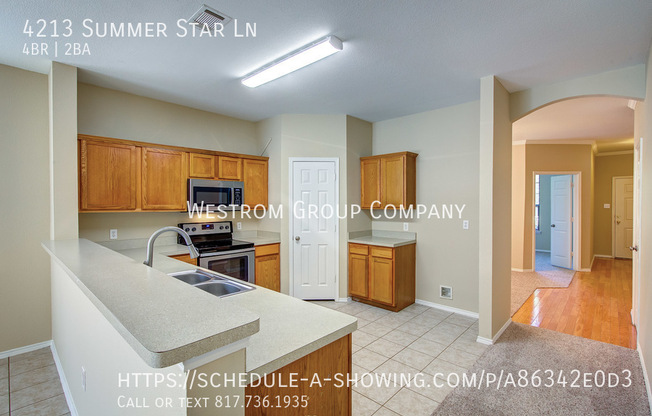 4 beds, 2 baths, 2,098 sqft, $2,295