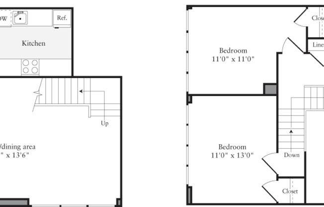 2 beds, 1 bath, 950 sqft, $4,347, Unit 1408