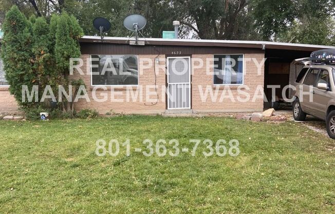 Check out this 2 Bedroom 1 Bath in West Valley!