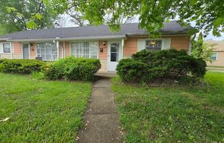 Two Bedroom Duplex IN Lawrence Township Located Near 56th St and Franklin Rd