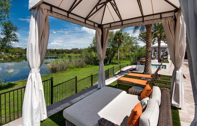 Nice Tents For Relaxing at Town Trelago, Maitland, FL, 32751