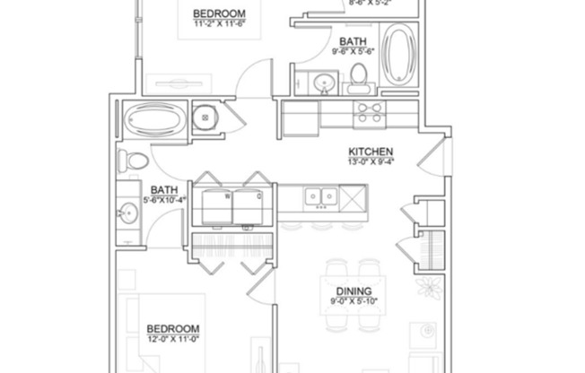 2 beds, 2 baths, $1,379, Unit 5731-1B NE 80th Ter