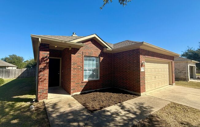 Fantastic 4/2 Single-Story Home in Leander!