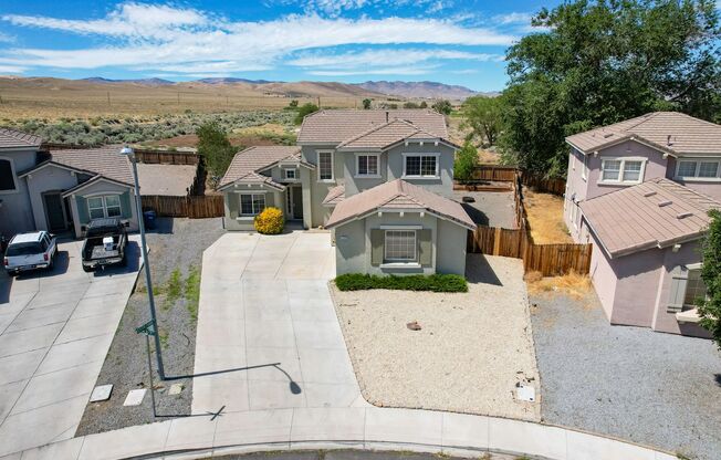 Spacious 4-Bedroom Home on Large Lot in Fernley, NV!