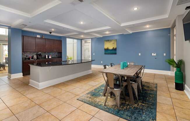 Dining room at Abberly Crossing Apartment Homes, South Carolina, 29456