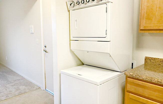 in-unit washer/dryer in select apartments