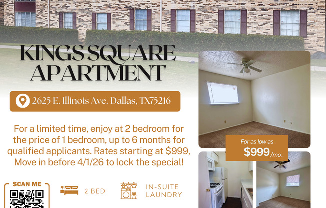 2 beds, 1 bath, 750 sqft, $1,050, Unit 210