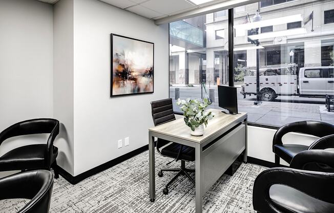 Commons Office at Orpheum Tower Apartments in Omaha, NE
