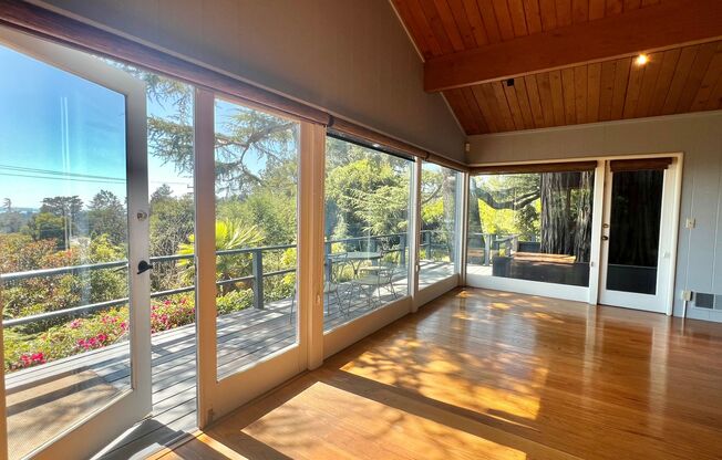 Mid-Century homes Rarely Available with Expansive Bay Views