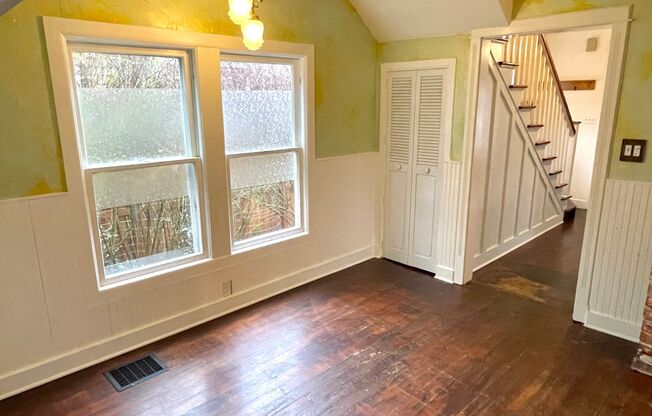 North Tabor Charmer with Sprawling Backyard, Detached Garage, Hardwoods, Lots of Upgrades