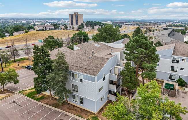 Aerial Exterior View at Glen at Lakewood, Colorado, 80228