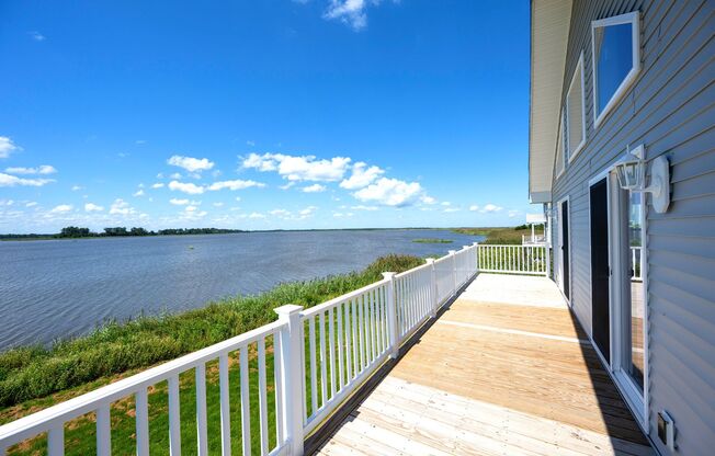 New Construction Home overlooking Prime Hook Wildlife Refuge