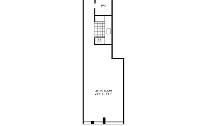 Studio, 1 bath, $4,275, Unit 8L