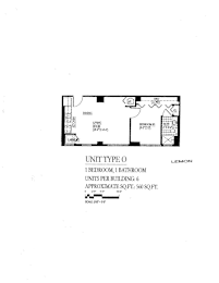 1 bed, 1 bath, 560 sqft, $1,415