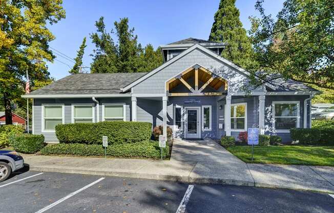 Clubhouse Exterior at Hampton Park Apartments, Tigard, OR, 97223