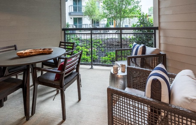 balconies in our luxury west dallas apartments