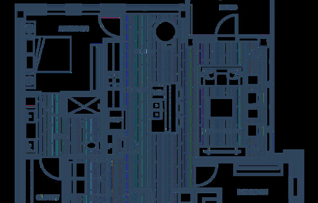 2 beds, 2 baths, 1,224 sqft, $2,250, Unit 2104