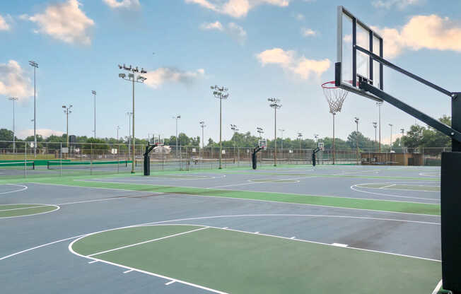 Shoot some hoops at Berry M. Whitaker Sports Complex.