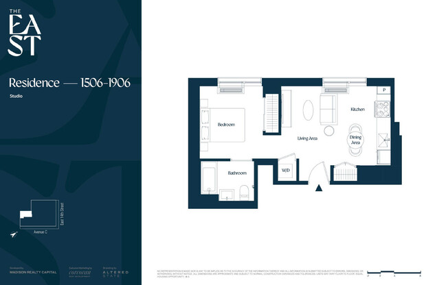 Studio, 1 bath, $5,025, Unit 1606