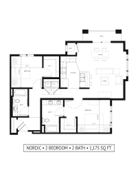 2 beds, 2 baths, 1,175 sqft, $2,100