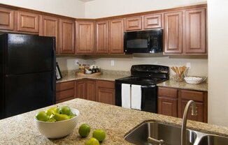 Fully Furnished Kitchen With Stainless Steel Appliances at San Marino Apartments, Utah, 84095
