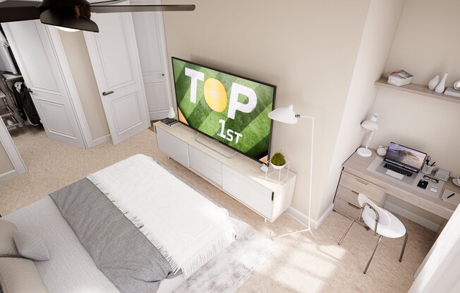 1 bed, 1 bath, 671 sqft, $1,236