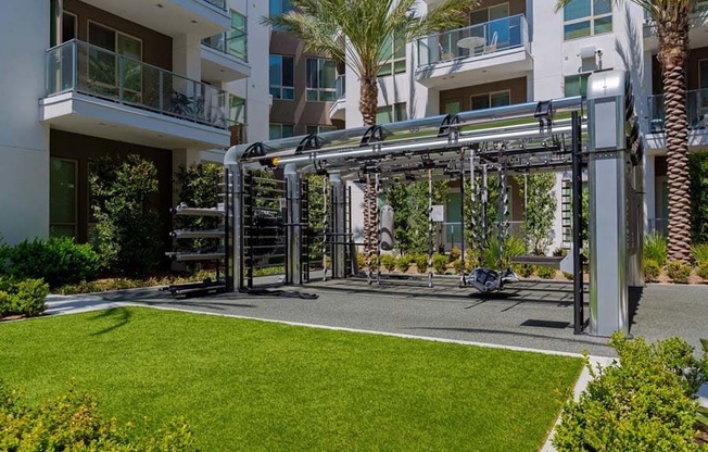 Outdoor Fitness at Vora Mission Valley, San Diego, California