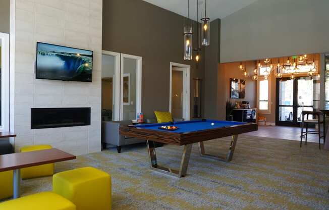 Sagecliff Club House with Pool Table