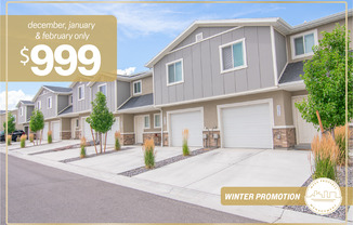 Modern 2-Story Townhomes in Eagle Mountain! Great Location!