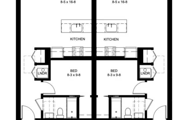 1 bed, 1 bath, 585 sqft, $2,500, Unit 3431-201