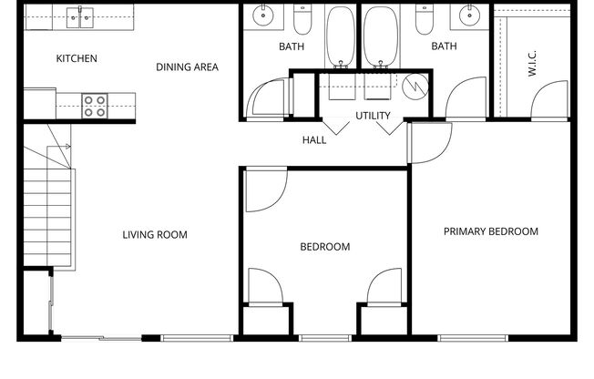 2 beds, 2 baths, 1,157 sqft, $1,499.99, Unit 703-E