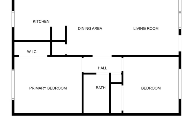 2 beds, 1 bath, 850 sqft, $1,600, Unit D307