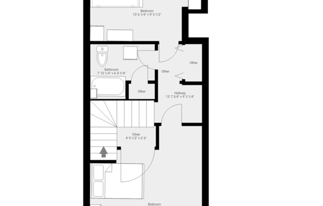 2 beds, 2 baths, $1,875, Unit # 9