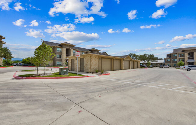 Champions Gate Apartments in San Antonio Detached Garages