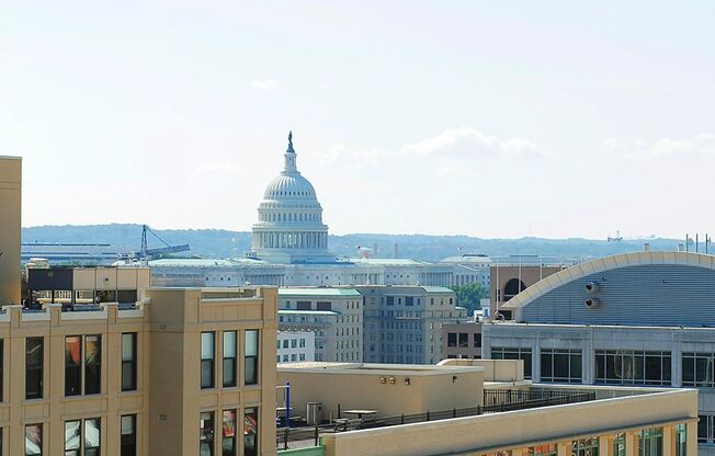 Centrally located 2 Bedroom/2 Bath With Den and PARKING