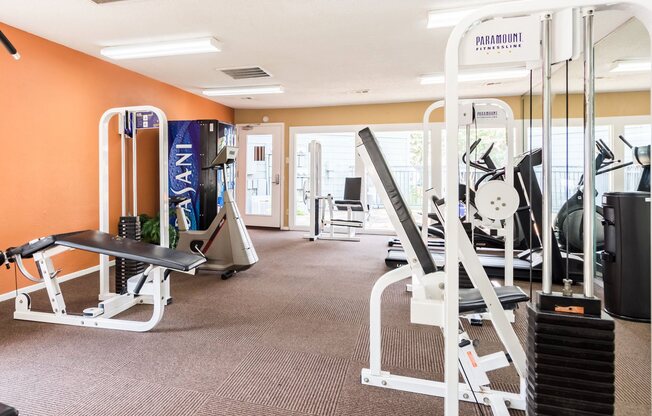 Fitness Center at Rock Creek Apartment Homes in Dallas, Texas, TX