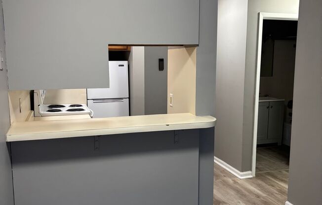 Studio, 1 bath, 418 sqft, $950, Unit 110