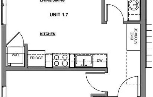 1 bed, 1 bath, $1,449, Unit 1825 SE 50th Avenue - Unit 204