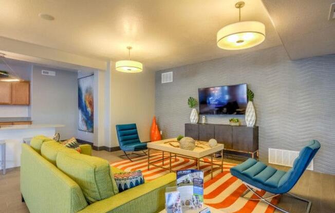 The Boulevard Clubhouse Lounge