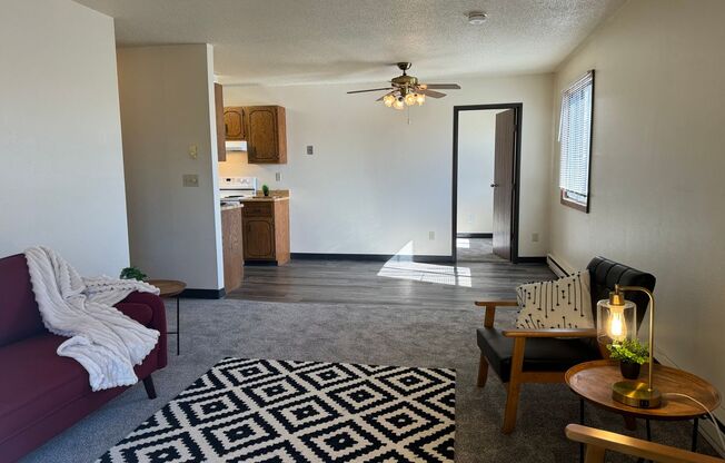 3 beds, 1 bath, 1,100 sqft, $875, Unit 302