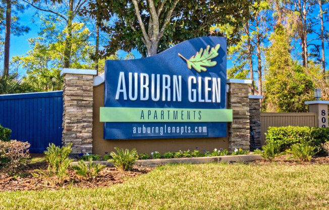 Property Signage at Auburn Glen Apartments, Jacksonville, 32256