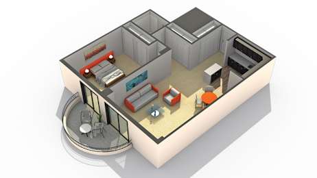 1 bed, 1 bath, 675 sqft, $1,945