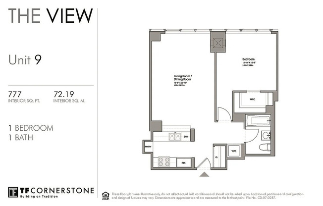 1 bed, 1 bath, 780 sqft, $4,800, Unit 1209