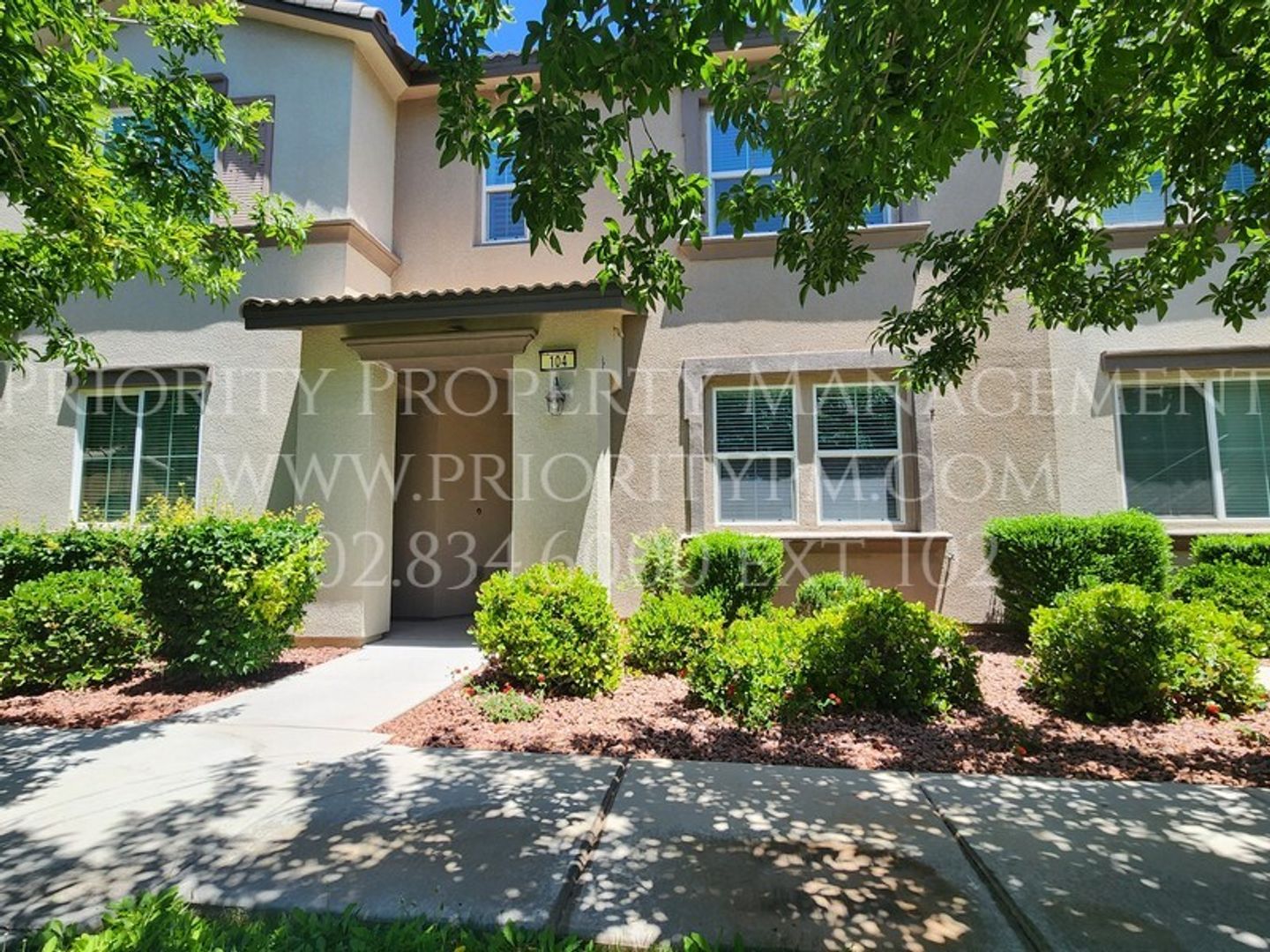 BEAUTIFUL 3 Bedroom WESTPARK CONDO IN SUMMERLIN WITH 2 CAR GARAGE!